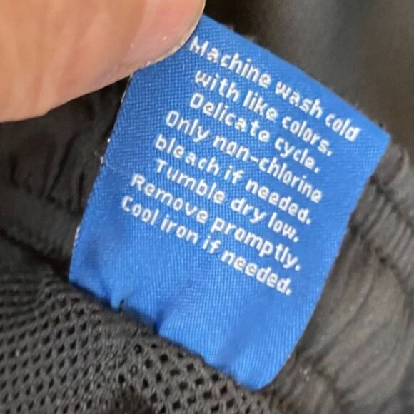 Reebok Mens Track Pants Size XL Black Activewear Straight Leg Pull On Athletic - Picture 7 of 11